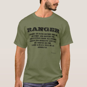 RANGER Oath GreenT-Shirt-T - Shirt