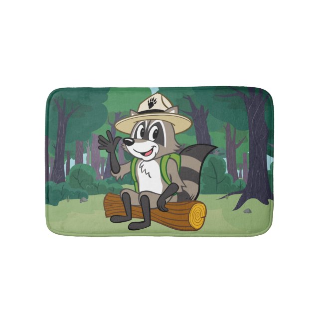 Ranger| Ranger Rick Sitting Badematte (Vorderseite)