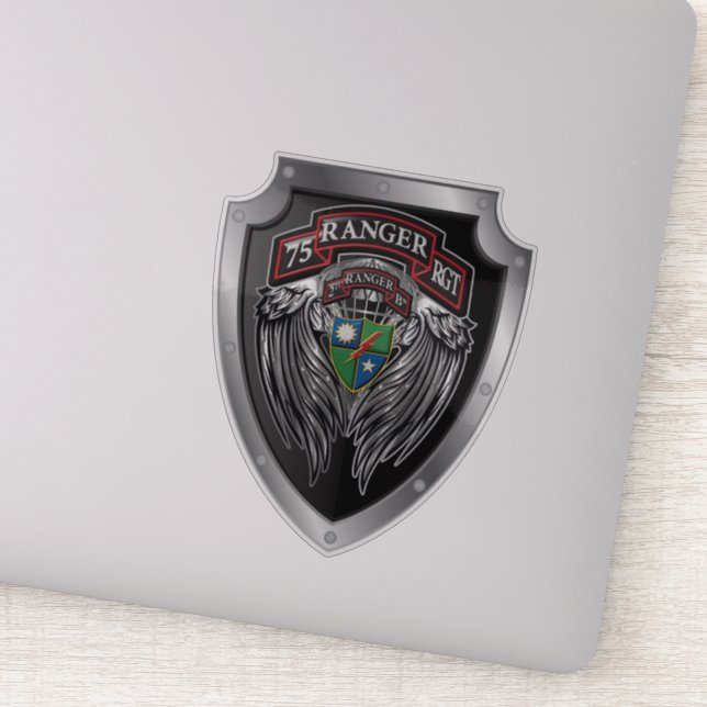 Ranger Regiment 2. Bat "Rangers Lead The Way Aufkleber (Detail)