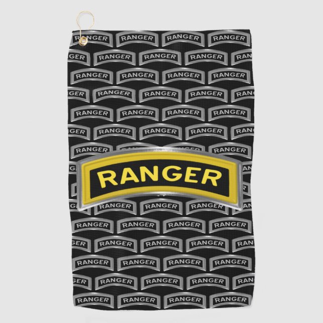 Ranger Regiment Afghanistan Veteran Golfhandtuch (Vorderseite)