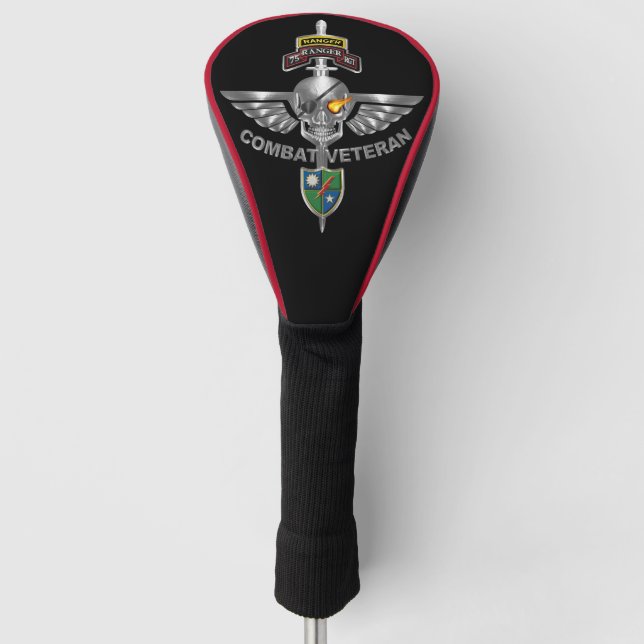 Ranger Regiment "Combat Veteran" Golf Headcover (Vorderseite)