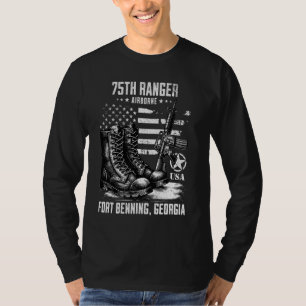 Ranger Regiment Fort Benning Georgia Military T-Shirt