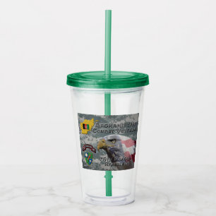 Ranger Regiment für den afghanischen Kampfveteran Acryltrinkbecher