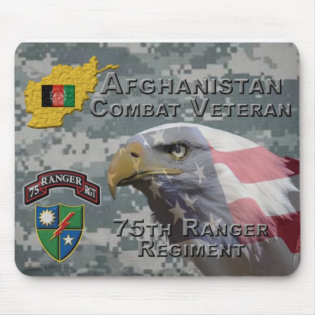 Ranger Regiment für den afghanischen Kampfveteran Mousepad (Vorne)