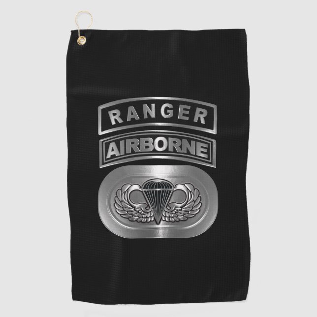 Ranger Regiment Golfhandtuch (Vorderseite)