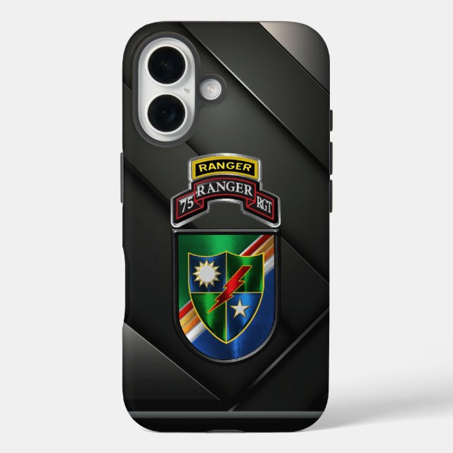 Ranger Regiment iPhone 16 Hülle (Rückseite)