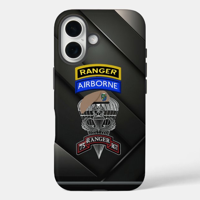 Ranger Regiment iPhone 16 Hülle (Rückseite)