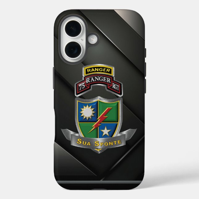 Ranger Regiment iPhone 16 Hülle (Rückseite)