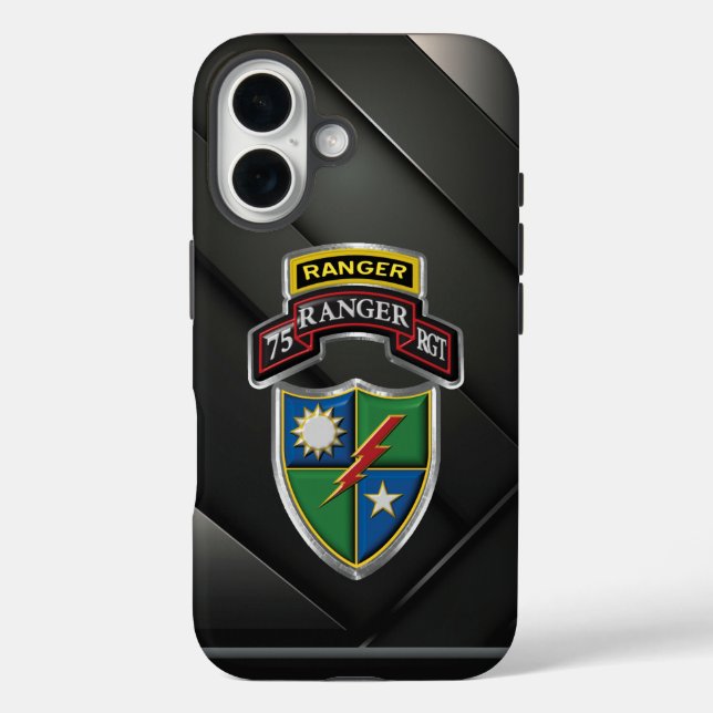 Ranger Regiment iPhone 16 Hülle (Rückseite)