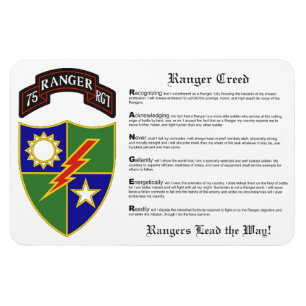 Ranger Regiment Magnet 4x6