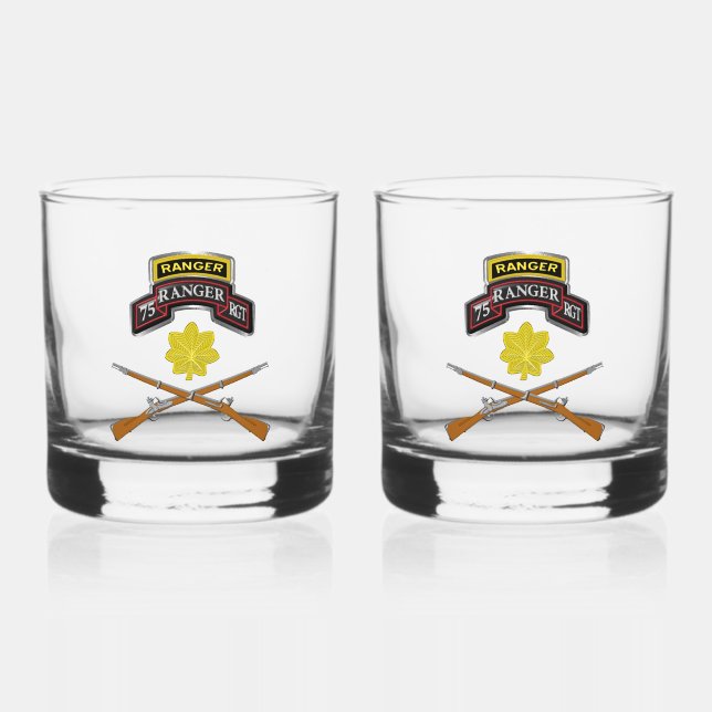 Ranger Regiment Major MAJ Whiskyglas (Vorderseite)