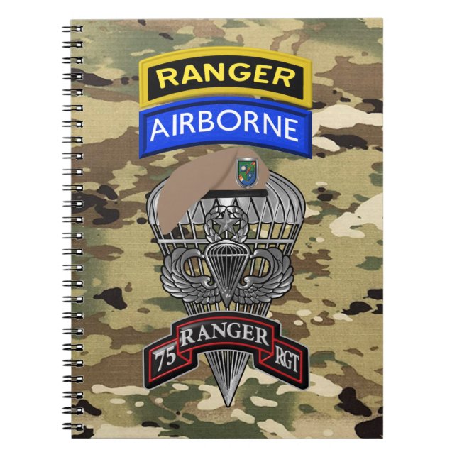 Ranger Regiment Notizblock (Vorderseite)