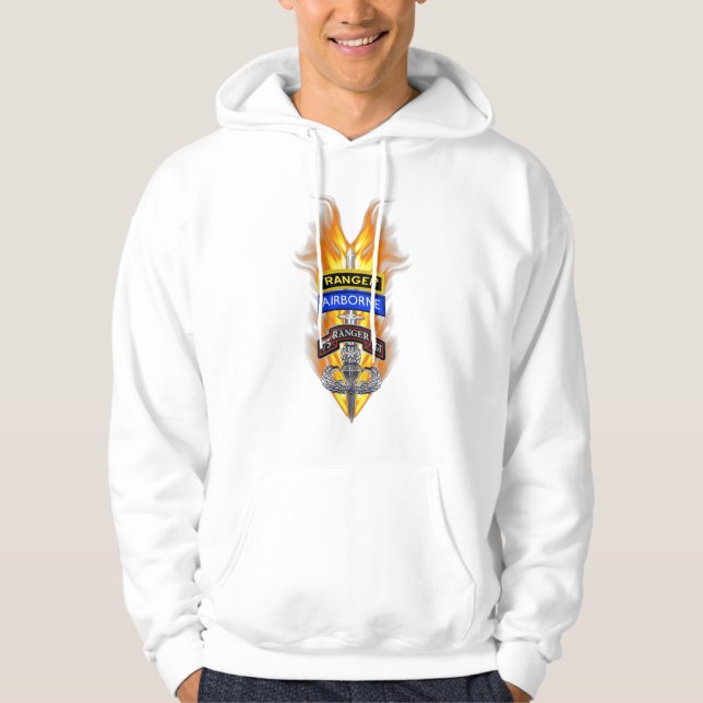 Ranger Regiment "Rangers America’s Warriors" Hoodie (Vorderseite)
