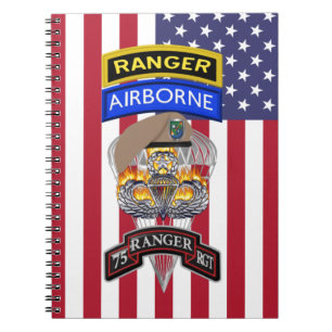 Ranger Regiment "Rangers Lead The Way" Notizblock