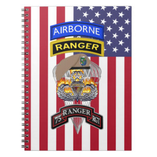 Ranger Regiment "Rangers Lead The Way" Notizblock