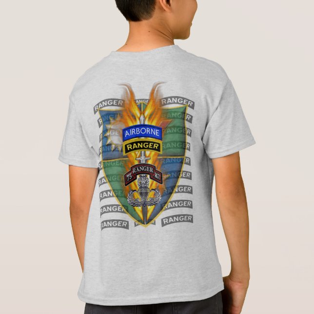 Ranger Regiment "Rangers Lead The Way" T-Shirt (Rückseite)