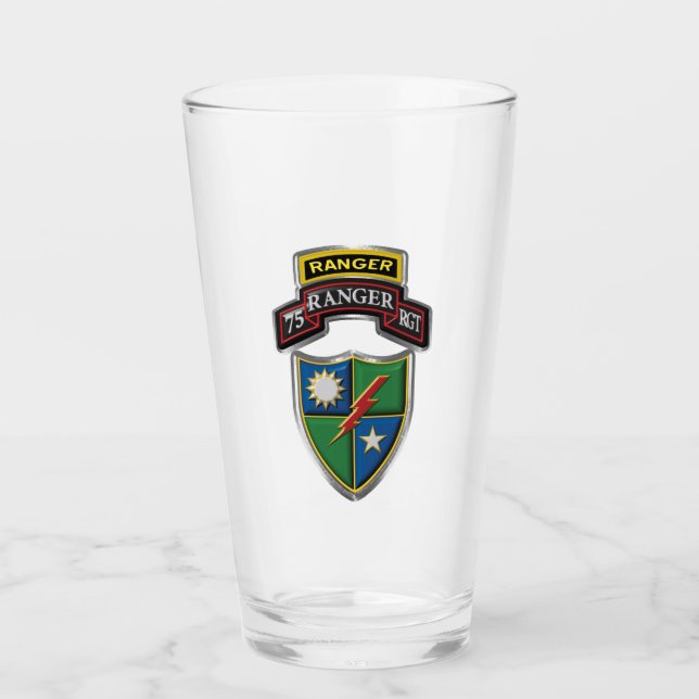 Ranger Regiment Tab Scroll & Patch Glas (Vorderseite)