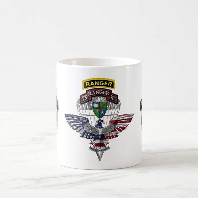 Ranger Regiment Veteran Kaffeetasse (Mittel)