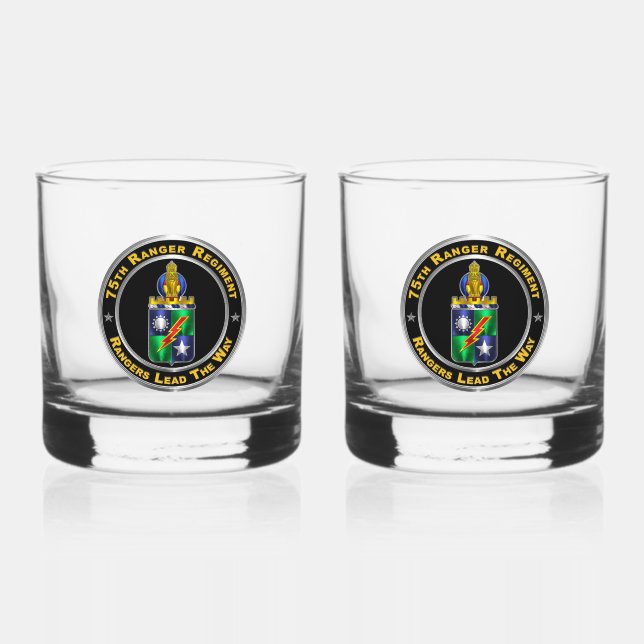 Ranger Regiment Whiskyglas (Vorderseite)