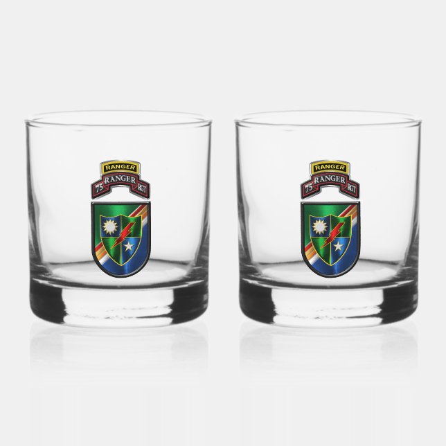 Ranger Regiment Whiskyglas (Vorderseite)