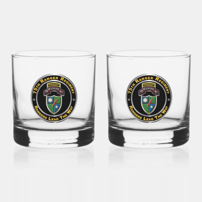 Ranger Regiment Whiskyglas (Vorderseite)