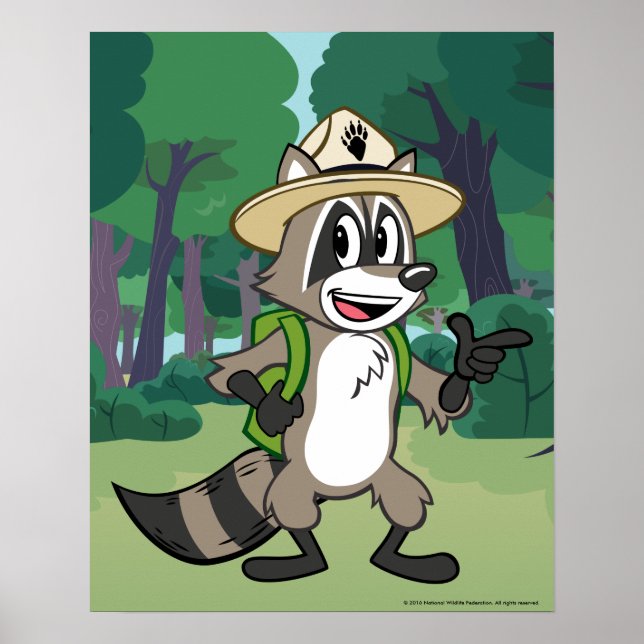 Ranger Rick | Ranger Rick Pointing Poster (Vorne)