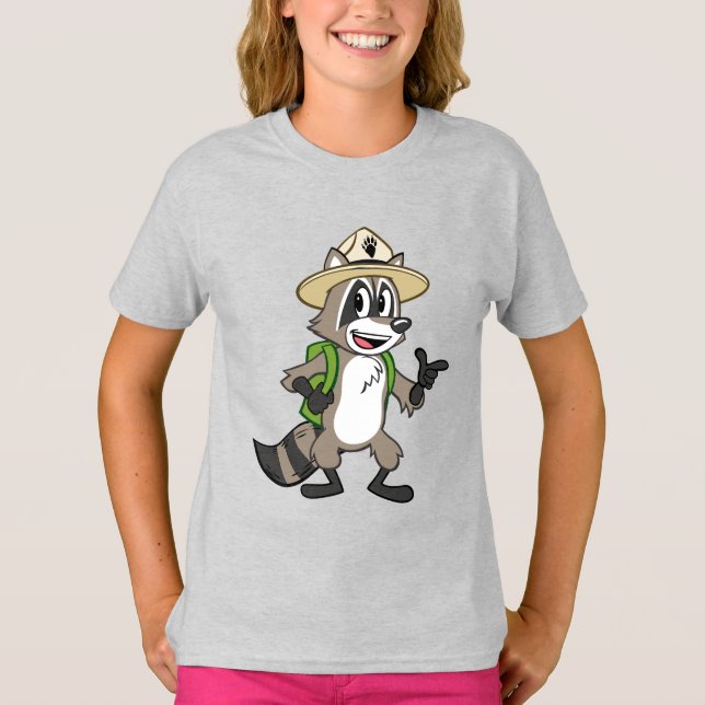 Ranger Rick | Ranger Rick Pointing T-Shirt (Vorderseite)