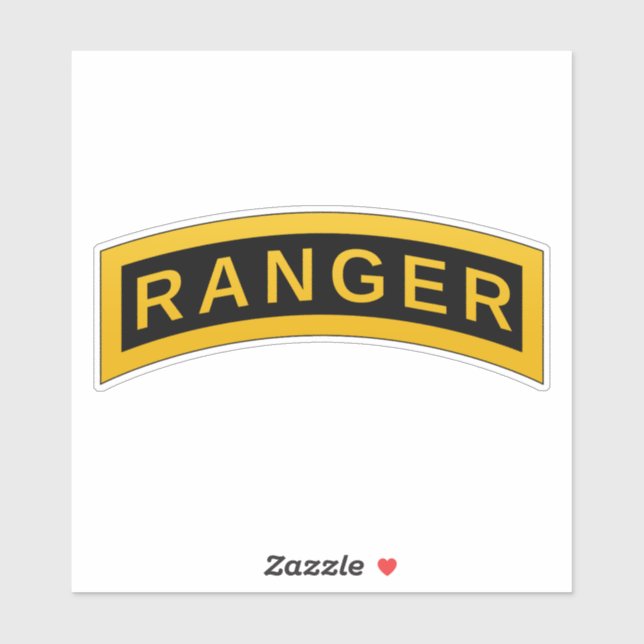 Ranger Tab Aufkleber (Blatt)