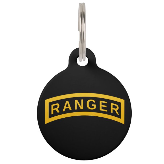 Ranger Tab Haustiermarke (Vorderseite)