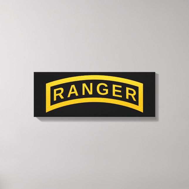 Ranger Tab Leinwanddruck (Vorderseite)
