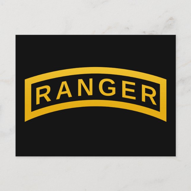 Ranger Tab Postkarte (Vorderseite)
