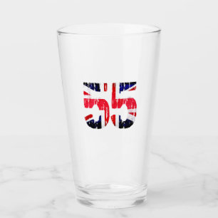 Rangers 55 Titles Bierglas Glas