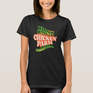 Rangers Gewinner Gewinner Chicken Parm Abendessen T-Shirt