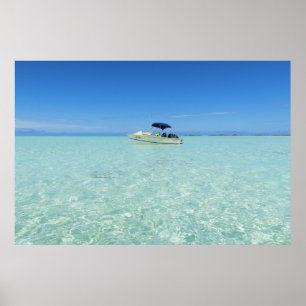 Rangiroa Blue Lagoon Poster
