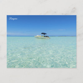Rangiroa Blue Lagoon Postkarte