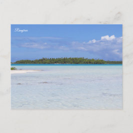 Rangiroa Blue Lagoon Postkarte