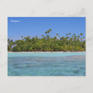 Rangiroa Französisch-Polynesien Postkarte