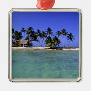Ranguana Caye, Belize Silbernes Ornament