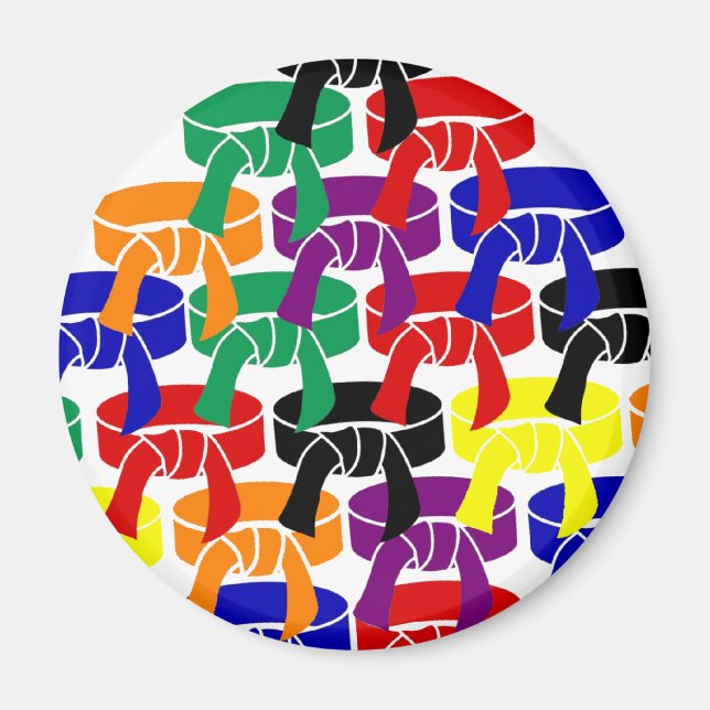 Rank Belts Magnet für Kampfkunst (Vorne)