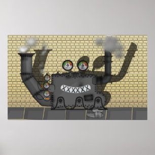 Rank die Maschine Poster