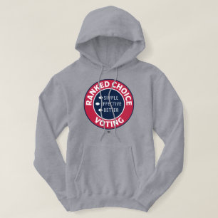 Ranked Choice-Rundschreiben-Siegel Hoodie