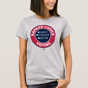 Ranked Choice-Rundschreiben-Siegel T-Shirt