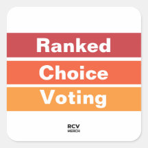 Ranked Choice Voting 3 Stripes