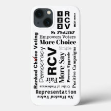 Ranked Choice Voting words Case Mate Barely There