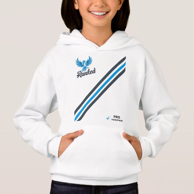 Ranked Pro Gamer Stripe Hoodie (Vorderseite)