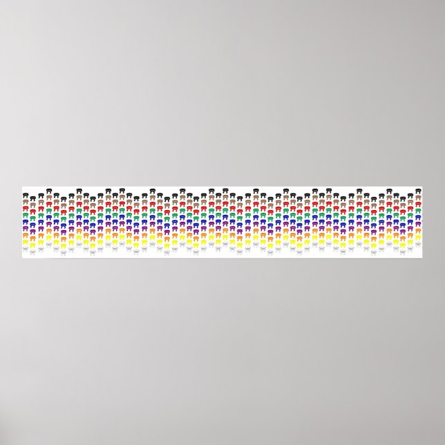 Rankengürtel für Kampfkunst Poster (Vorne)