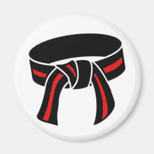 Rankengürtel-Magnet für Kampfkunst, Schwarzer Rote Magnet