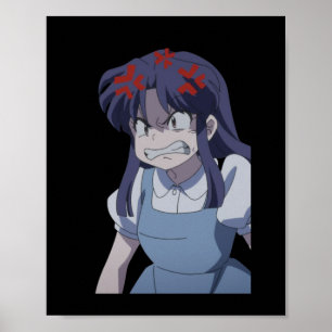 Ranma 12 Akane Tendo Aufkleber1 Poster