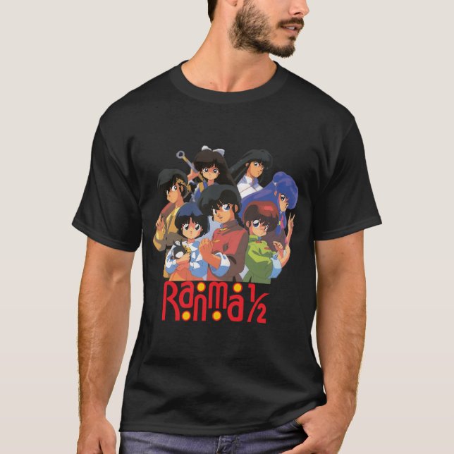 Ranma-Gruppe mit Logo T-Shirt (Vorderseite)