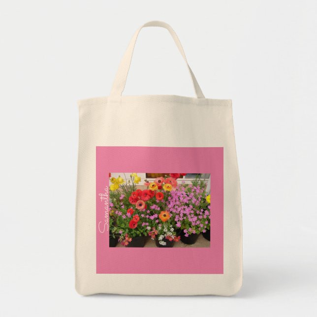 Rannunculus Spring Bulbs Blume Blume Tragetasche (Vorne)